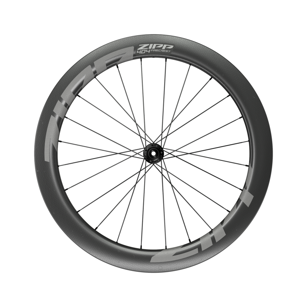 ZIPP 404 FIRECREST Carbon Tubeless Disc-Brake FRONT Wheel